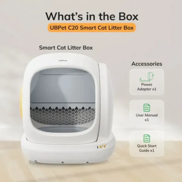 Смарт-лоток для тварин UBPet UCAT C20 (White)