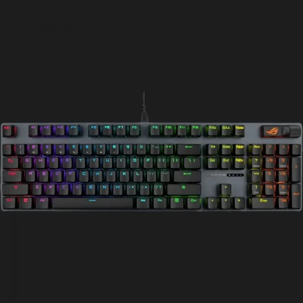 Клавіатура ASUS ROG Strix Scope II X NX Snow V2 EN PBT (Black) (UA)