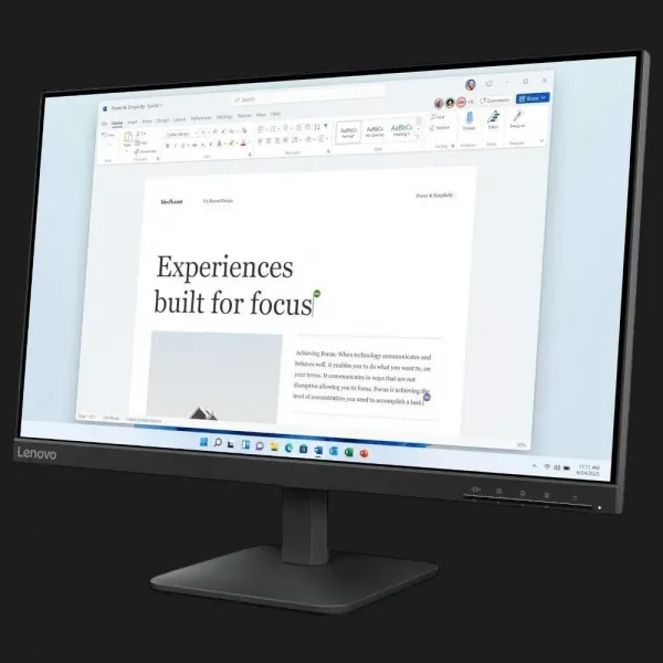 Монітор Lenovo 23.8" L24-4e IPS 100Hz 68C2KAC1UA (UA)