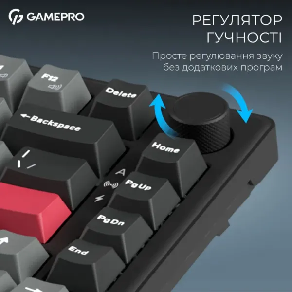Клавіатура GamePro Asgard Yord (MK266BK) (Black) (UA)