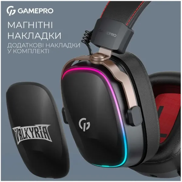 Гарнітура GamePro Asgard Valkyria (Black) (UA)