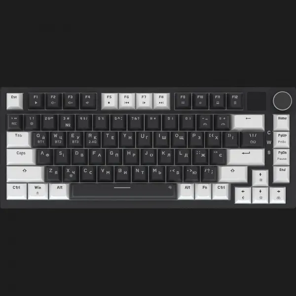 Клавіатура GamePro Asgard Valhalla Pro 75% Rainy switches (Black) (UA)