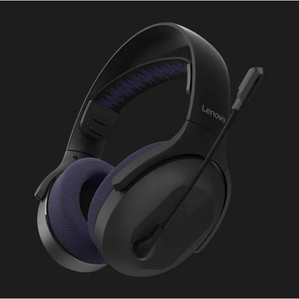 Гарнітура Lenovo Legion H410 Wireless Gaming Headset (GXD1R34013) (Black/Violet) (UA)