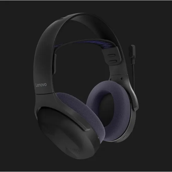 Гарнітура Lenovo Legion H410 Wireless Gaming Headset (GXD1R34013) (Black/Violet) (UA)