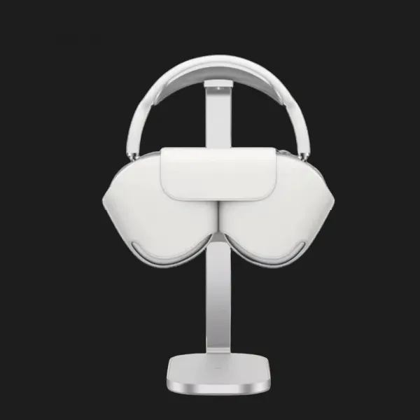 Підставка для навушників Headset Stand з безпровідною зарядкою (Silver)