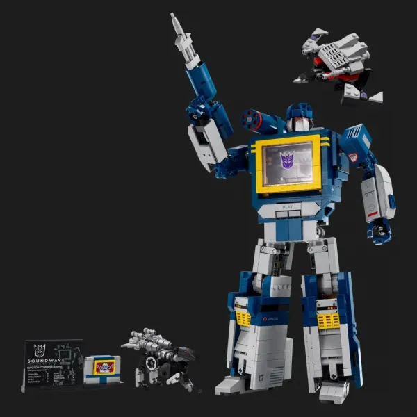 Конструктор LEGO Icons Transformers: Саундвейв (10358)