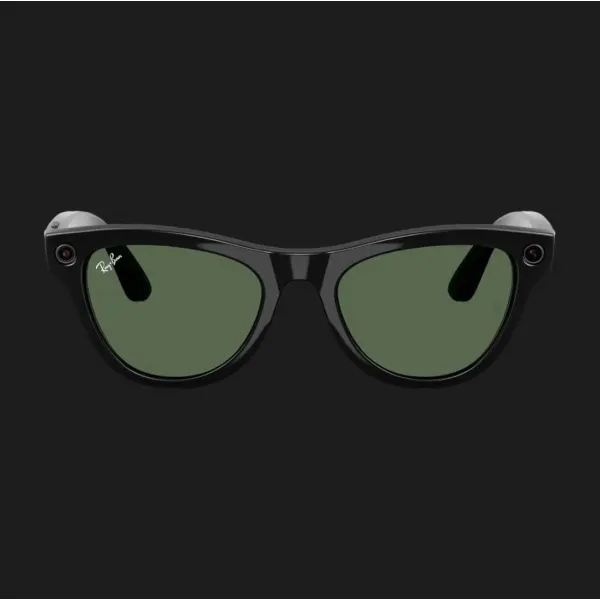 Смарт-окуляри Ray-Ban Meta Skyler (Gen 2) (Shiny Black/ G-15 Green) (RW4014 601/71 52-20) (M)