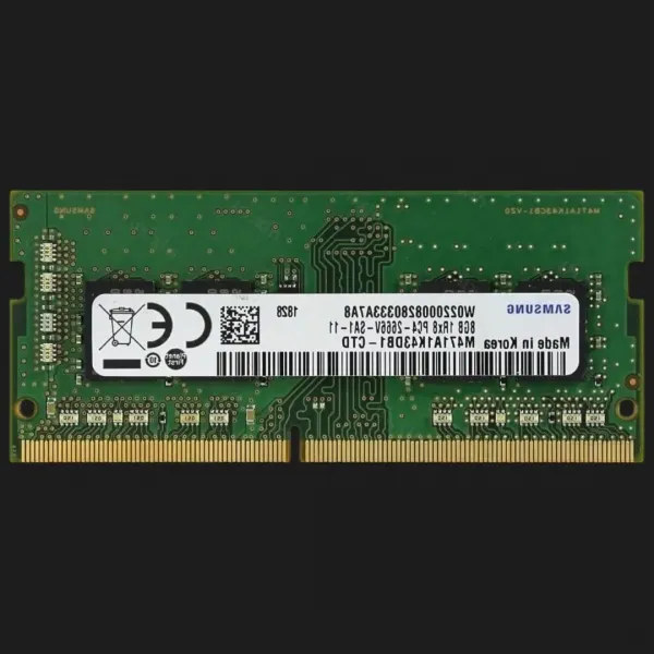 Оперативна памʼять Samsung SO-DIMM DDR4 8GB 1x8GB 2666MHz (M471A1K43DB1-CTD)