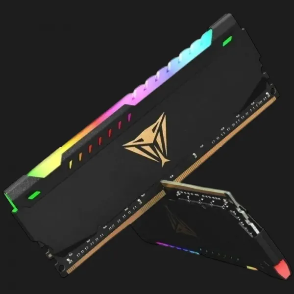 Оперативна памʼять Patriot Viper Steel RGB Black DDR4 64GB 2x32GB 3600MHz (PVSR464G360C0K)