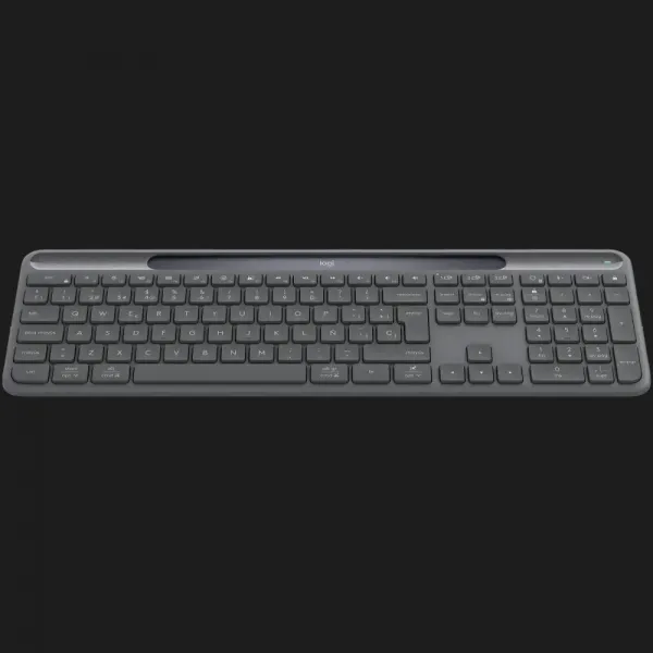 Клавiатура бездротова Logitech Slim Solar+ for Business (Graphite) (UA)