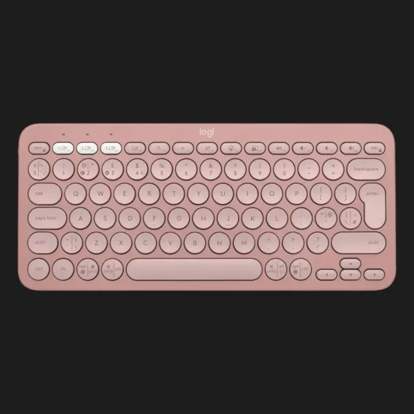 Клавiатура Logitech Pebble Keys 2 K380s (Rose) (UA)