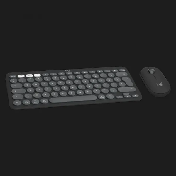 Комплект Logitech Pebble 2 Combo for Mac (Graphite) (UA)