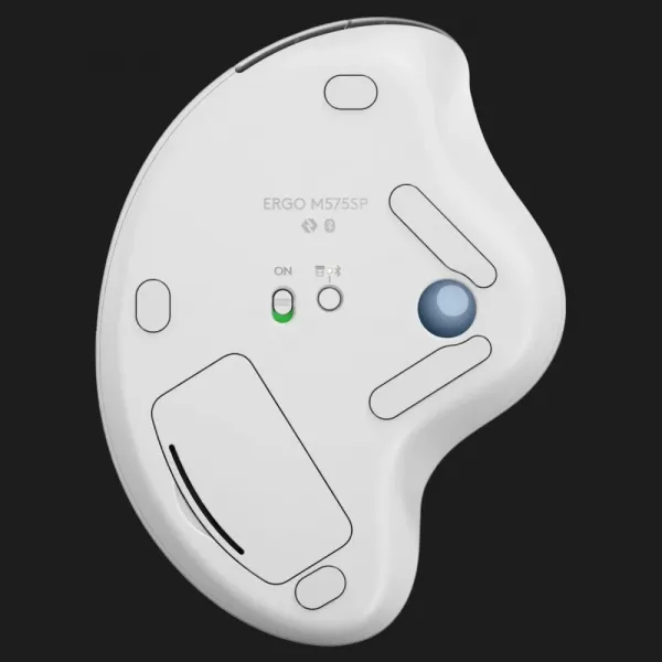 Миша бездротова Logitech Ergo M575S (White) (UA)