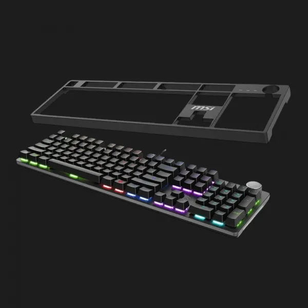 Клавіатура MSI Forge GK320 Red Switch USB (Black) (UA)