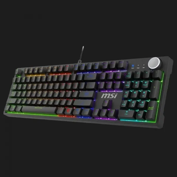 Клавіатура MSI Forge GK320 Red Switch USB (Black) (UA)