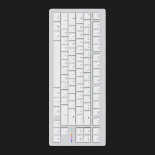 Клавіатура Wooting 80HE Zinc (White) (EU)