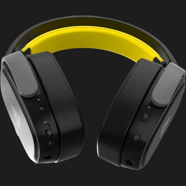 Гарнітура Ajazz AHM09 MAX (Black/Gray/Yellow) (UA)