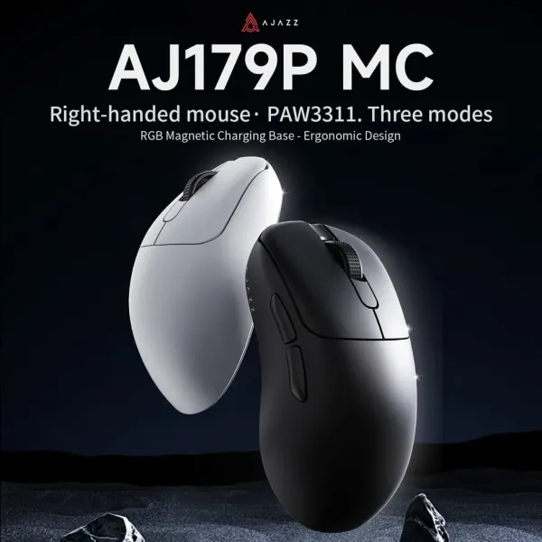 Ігрова миша Ajazz AJ179P MC (White) (UA)