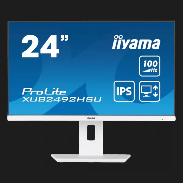 Монітор iiyama 23.8" IPS 100Hz XUB2492HSU-W6 (UA)