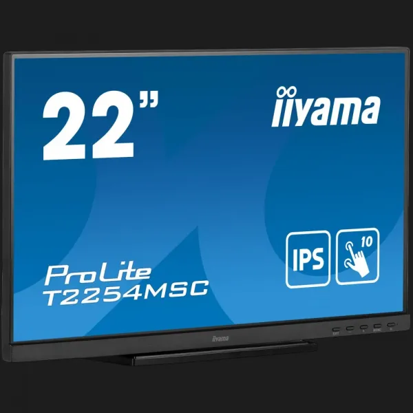Монітор iiyama 21.5" IPS 60Hz T2254MSC-B1AG (UA)