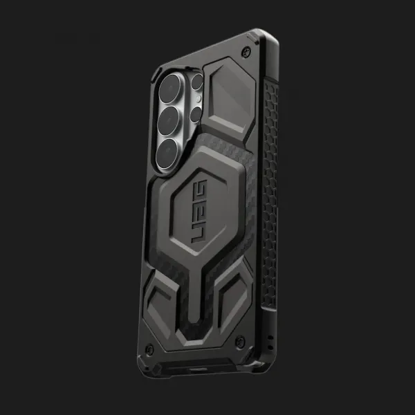 Чохол UAG Monarch Pro with Magnet для Samsung Galaxy S26 Ultra (Carbon Fiber)