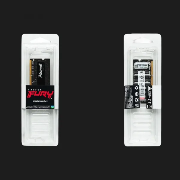Оперативна памʼять Kingston Fury Impact SO-DIMM DDR4 8GB 1x8GB 3200MHz (KF432S20IB/8)