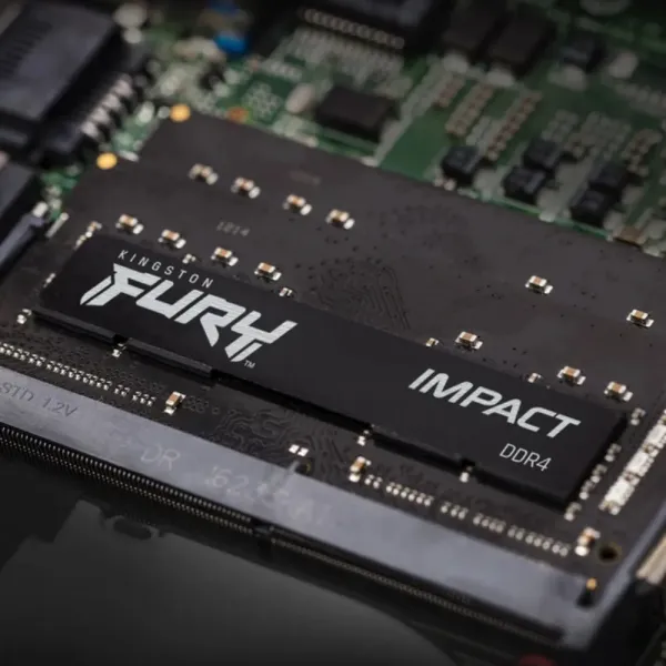 Оперативна памʼять Kingston Fury Impact SO-DIMM DDR4 32GB 1x32GB 3200MHz (KF432S20IB/32)