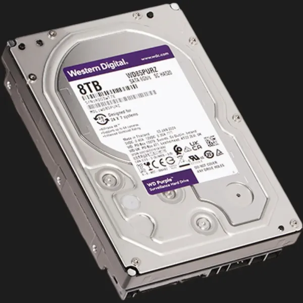 Жорсткий диск Western Digital Purple 8TB 3.5