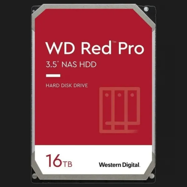 Жорсткий диск Western Digital Red Pro 16TB 3.5