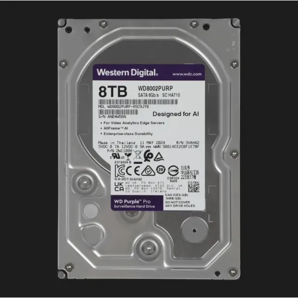 Жорсткий диск Western Digital Purple Pro 10TB 3.5