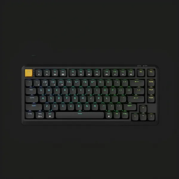 Ігрова клавіатура Keychron J1 82 Key RGB K Pro Banana (Black) (J1-H4-UA)