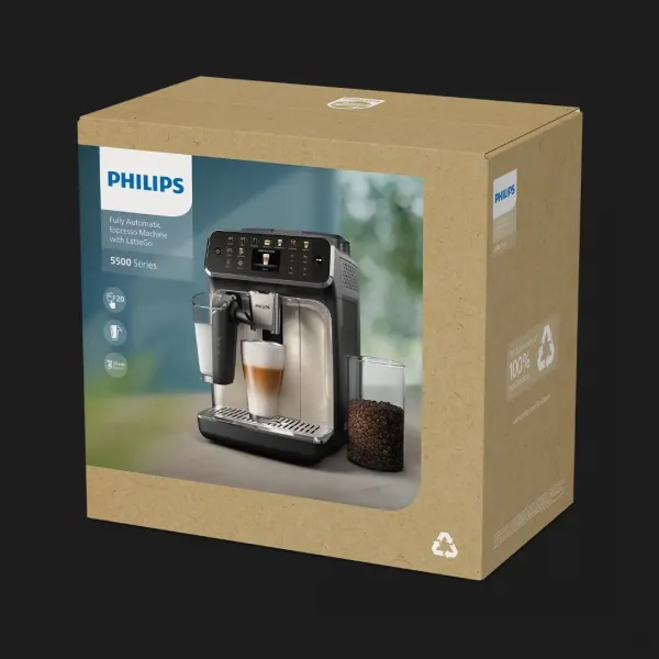 Кавомашина Philips Series 5500 (Black)