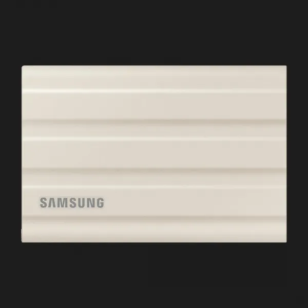 Зовнішній SSD-накопичувач Samsung T7 Shield 2TB (Beige)
