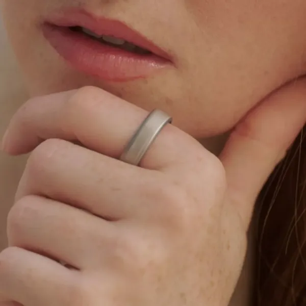 Смарт-кільце Oura Ring 5 Brushed Silver Size 9