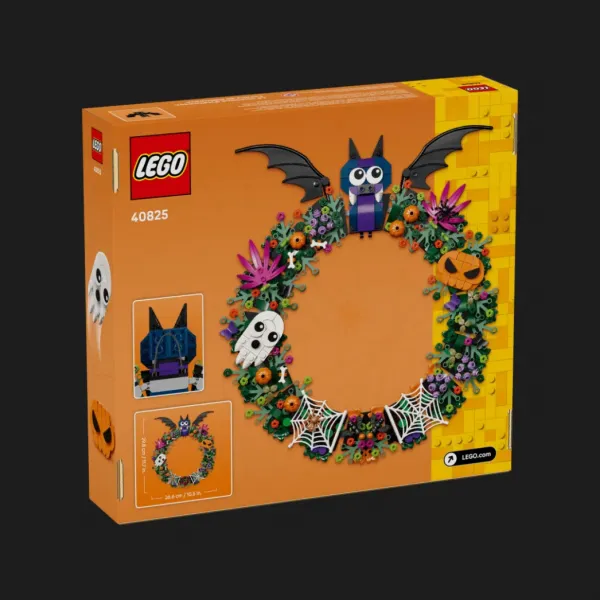 Конструктор LEGO Iconic Вінок на Гелловін (40825)