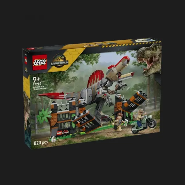 Конструктор LEGO Jurassic World Втеча спинозавра (77982)
