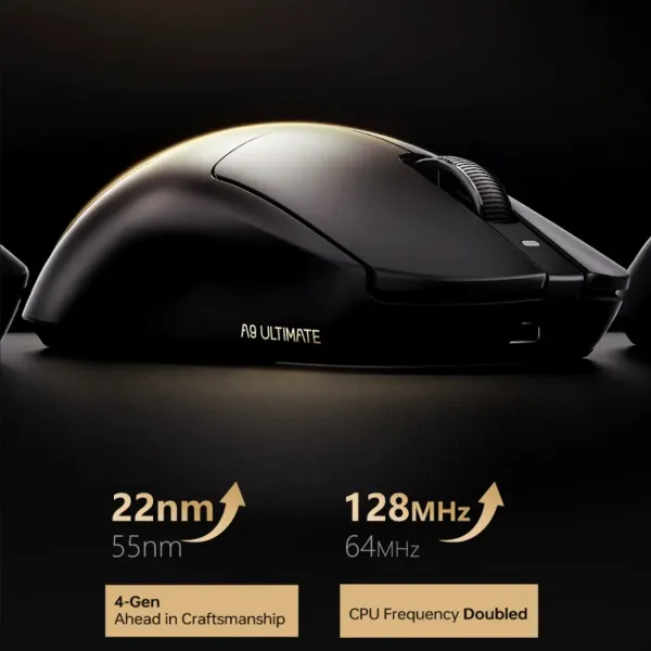 Миша ATK A9 Air Ultimate+ (Black)