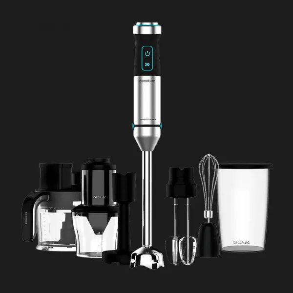 Блендер занурювальний Cecotec Powerl TitanBlack 1500 XL TotalMix CCTC-04275 (Black)