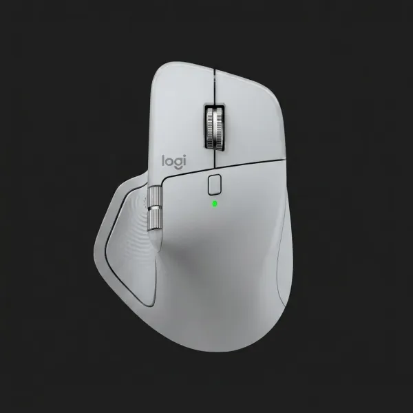 Миша Logitech MX Master 4 Performance Wireless/Bluetooth (910-007563) (Pale Grey)