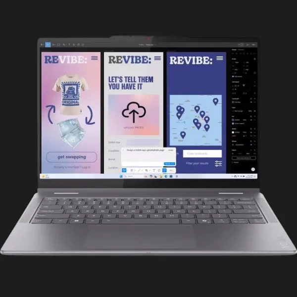 Ноутбук Lenovo Yoga 7 2-in-1 14AKP10 14" (AMD Ryzen AI 7/16GB/512GB (SSD)/AMD Radeon Graphics) (83JR008LPB)