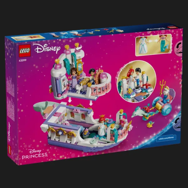Конструктор LEGO Disney Princess Королівський весільний човен Аріель (43299)