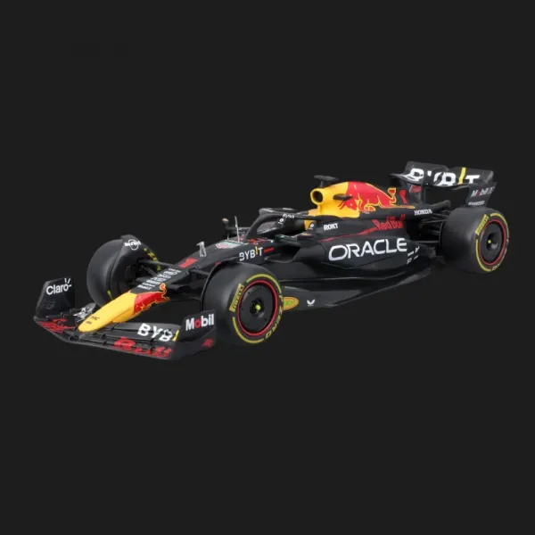 Автомодель із фігуркою Bburago Raсe — Red Bull Racing RB19 в асортименті (1:24) (18-28036)