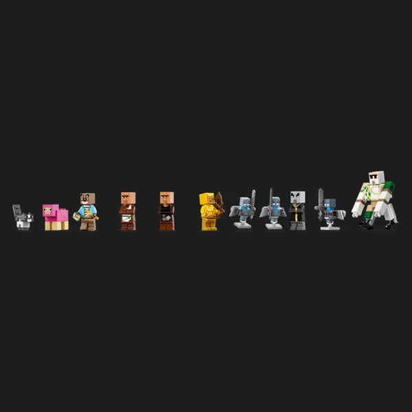 Конструктор LEGO Minecraft Напад викликача на село (21596)