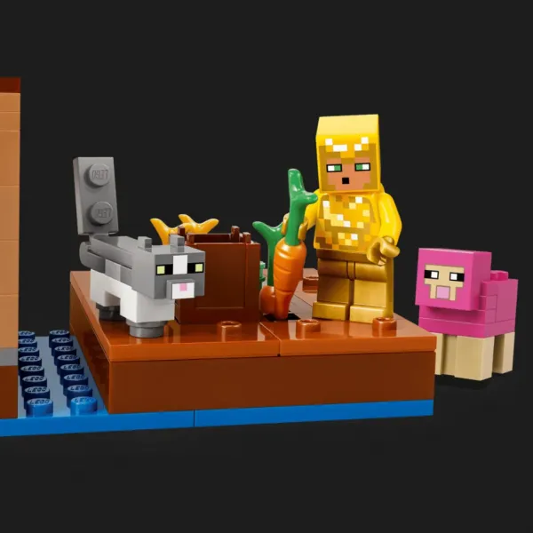 Конструктор LEGO Minecraft Напад викликача на село (21596)