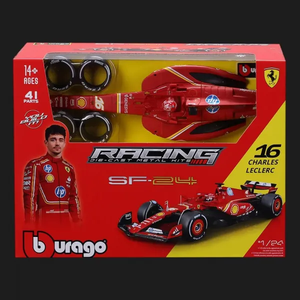 Авто-конструктор Bburago — Ferrari #16 (1:24) (18-26858)