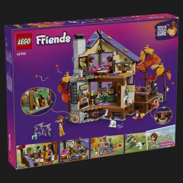 Конструктор LEGO Friends Затишний лісовий будиночок для осіннього відпочинку (42705)