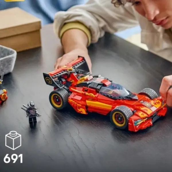 Конструктор LEGO Ninjago Переслідувач ніндзя X-1 (71867)