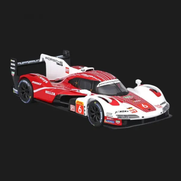 Автомодель Bburago Race — Porsche 963 (1:24) (18-28022)
