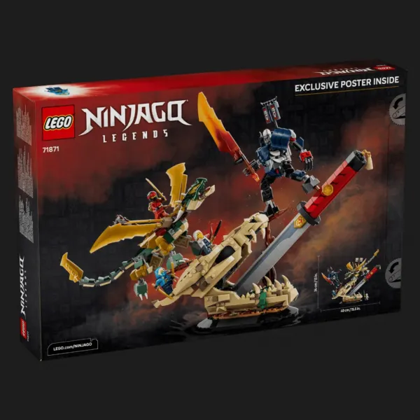 Конструктор LEGO Ninjago Битва біля черепа Дракона з мечем (71871)