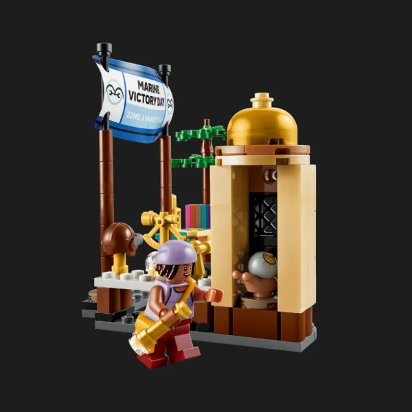 Конструктор LEGO One Piece Морський бойовий корабель Ґарпа (75646)